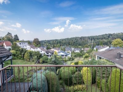 Blick vom oberen Balkon