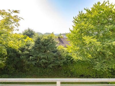 Ausblick vom Balkon