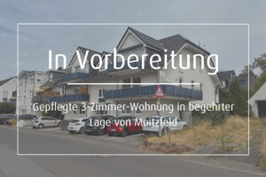 Gepflegte 3-Zimmer-Wohnung mit Balkon
in begehrter Lage von Bensberg-Moitzfeld